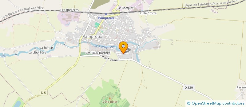 localisation de l'entreprise SCI LES CALOPSITES à PAMPROUX