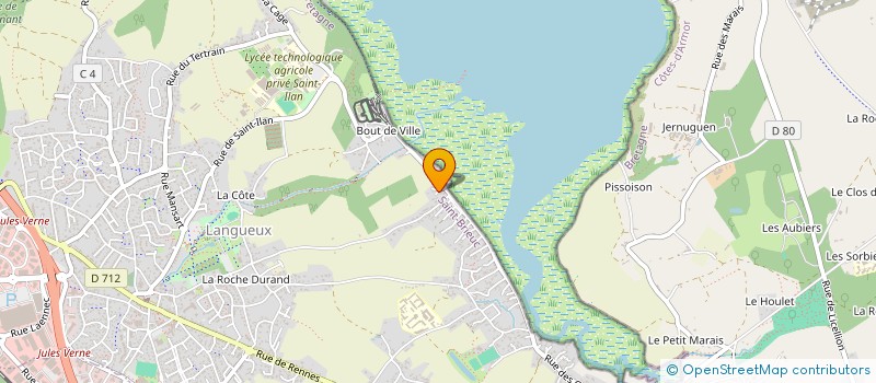 localisation de l'entreprise SCI LES CALOPSITTES  SAINT-JULIEN