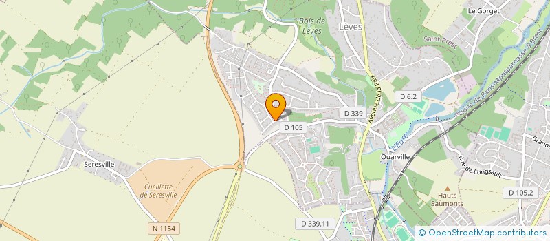 localisation de l'entreprise SCI LES CALOPSITTES à LEVES