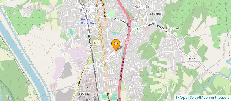 localisation de l'entreprise SCI LES CAMBRETTES  DIEULEFIT