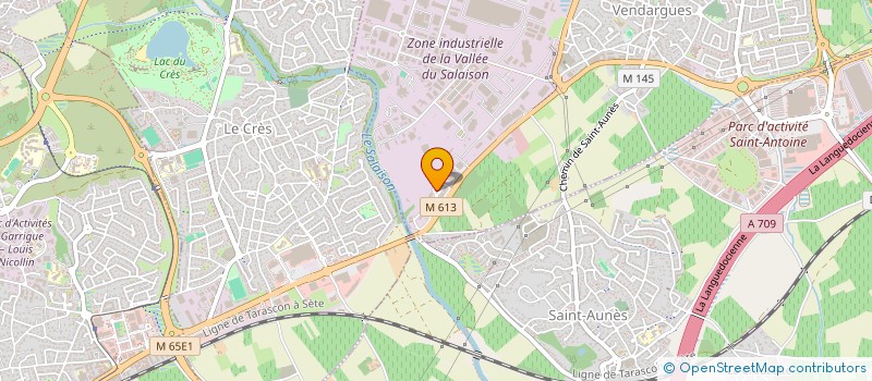 localisation de l'entreprise SCI LES CAMELEONS à VENDARGUES