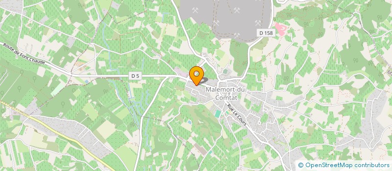 localisation de l'entreprise SCI LES CAMELEONS  MALEMORT-DU-COMTAT