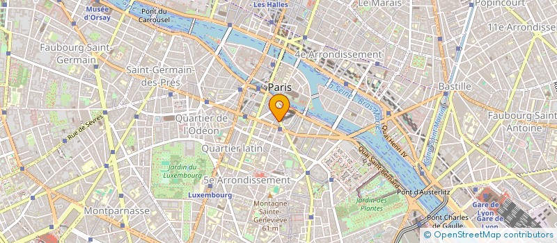 localisation de l'entreprise SCI LES CAMELIAS  PARIS