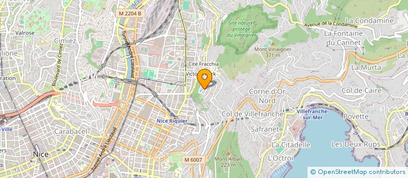 localisation de l'entreprise SCI LES CAMELIAS à NICE