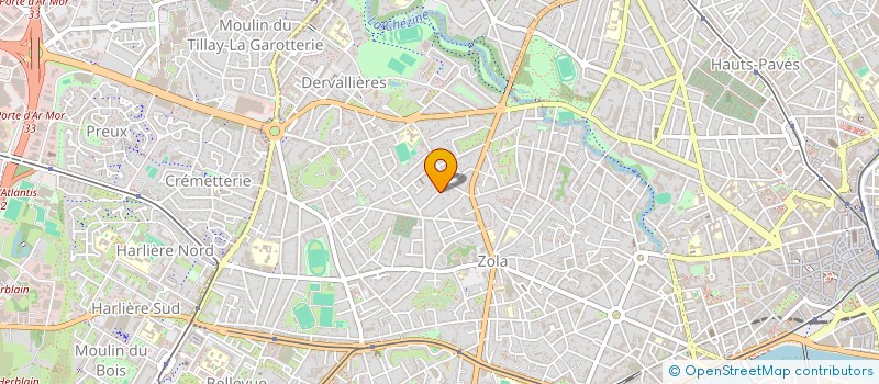 localisation de l'entreprise SCI LES CAMELIAS  NANTES