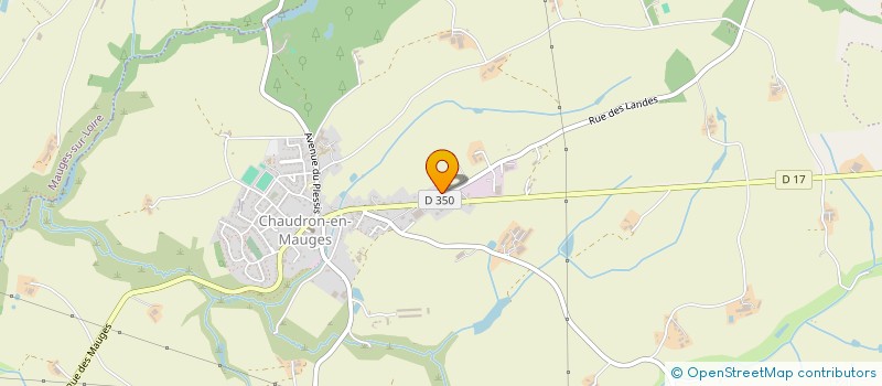 localisation de l'entreprise SCI LES CAMELIAS  BEAUPREAU-EN-MAUGES