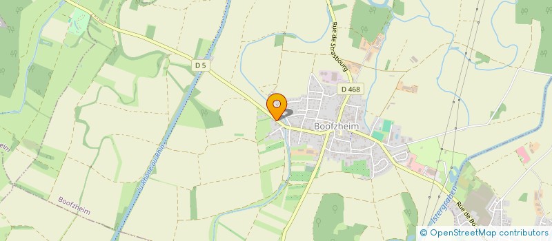 localisation de l'entreprise SCI LES CAMELIAS  BOOFZHEIM