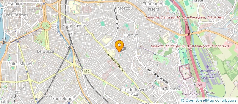 localisation de l'entreprise SCI LES CAMELIAS 9 à TOULOUSE