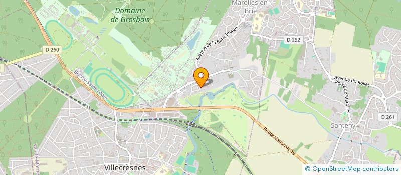 localisation de l'entreprise SCI LES CAMELYAS DE MAROLLES  MAROLLES-EN-BRIE