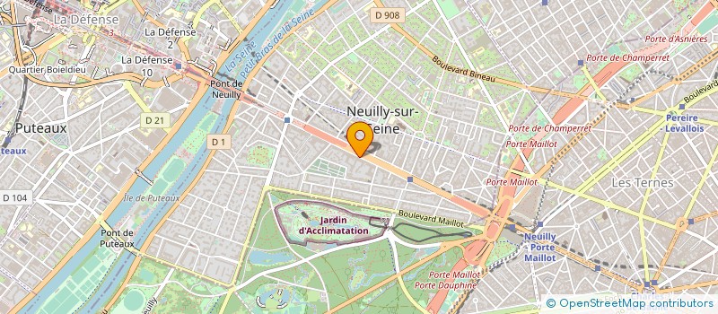 localisation de l'entreprise SCI LES CAMPANULES à NEUILLY-SUR-SEINE