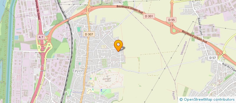 localisation de l'entreprise SCI LES CAMPHRIERS à CORBAS