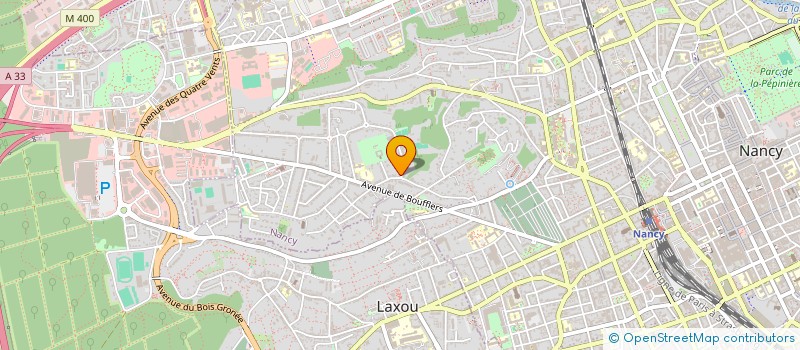 localisation de l'entreprise SCI LES CANAILLES  NANCY