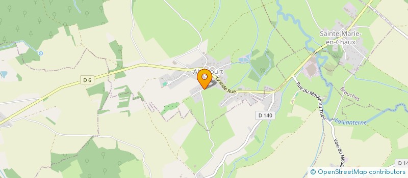 localisation de l'entreprise SCI LES CANNES  ABELCOURT