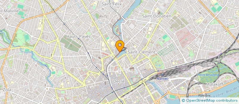 localisation de l'entreprise SCI LES CANOTIERES à NANTES