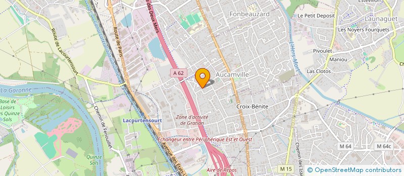 localisation de l'entreprise SCI LES CAPITELLES à AUCAMVILLE