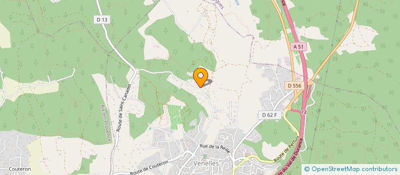 localisation de l'entreprise SCI LES CAPONS  VENELLES