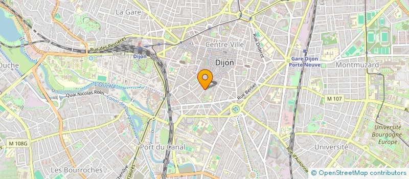 localisation de l'entreprise SCI LES CAPUCINE TROIS à DIJON