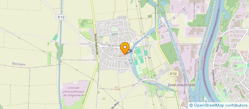 localisation de l'entreprise SCI LES CAPUCINES  NEUF-BRISACH