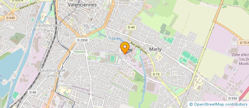 localisation de l'entreprise SCI LES CAPUCINES à MARLY
