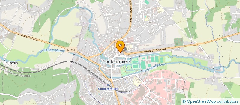 localisation de l'entreprise SCI LES CAPUCINES à COULOMMIERS