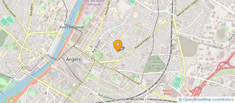 localisation de l'entreprise SCI LES CAPUCINES à ANGERS