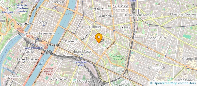 localisation de l'entreprise SCI LES CAPUCINES  LYON 7EME