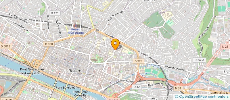 localisation de l'entreprise SCI LES CAPUCINES à ROUEN