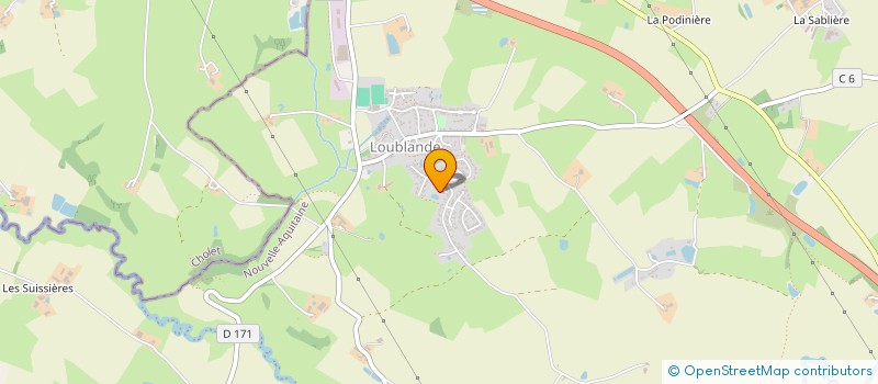 localisation de l'entreprise SCI LES CAPUCINES  MAULEON