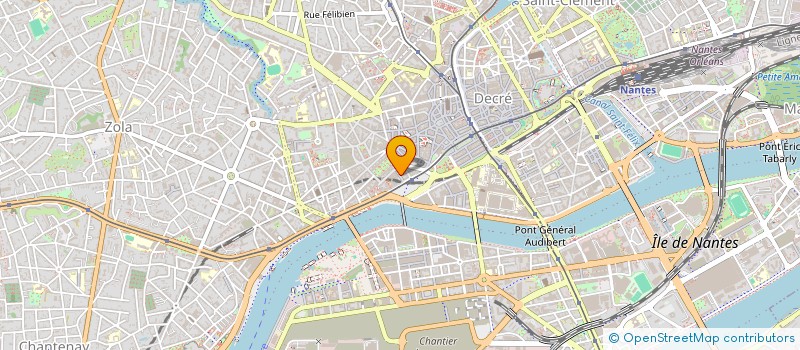 localisation de l'entreprise SCI LES CAPUCINS  NANTES