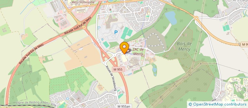 localisation de l'entreprise SCI LES CAPUCINS  CHESNY