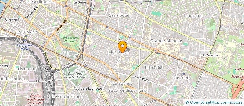 localisation de l'entreprise SCI LES CAPUCINS LUMIERE  LYON