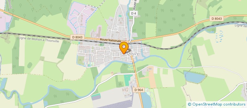 localisation de l'entreprise SCI LES CAQUETTES à DOUZY