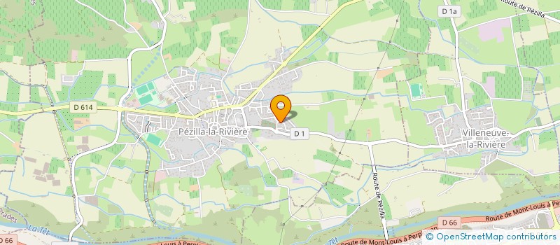 localisation de l'entreprise SCI LES CARDONNETX  PEZILLA-LA-RIVIERE