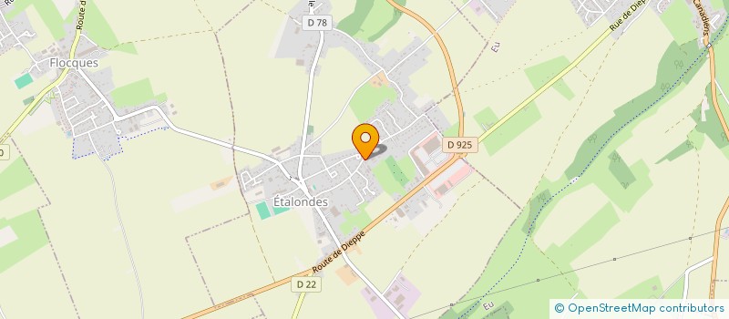 localisation de l'entreprise SCI LES CARIATIDES à ETALONDES