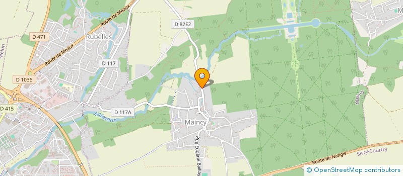 localisation de l'entreprise SCI LES CARMES  MAINCY