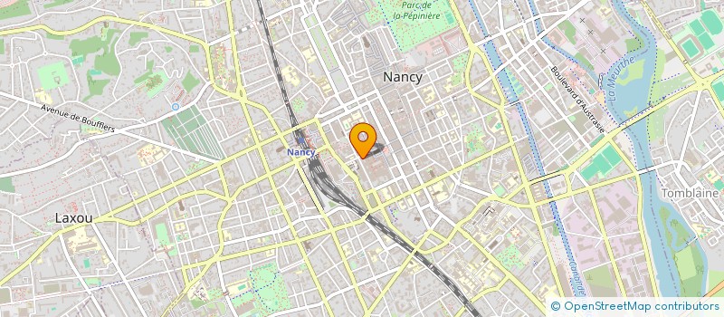 localisation de l'entreprise SCI LES CARMES  NANCY