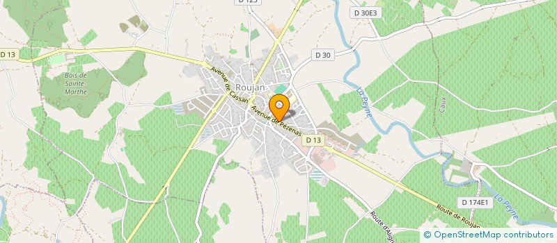 localisation de l'entreprise SCI LES CARMI  ROUJAN