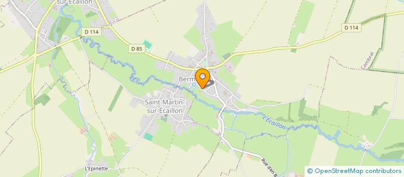 localisation de l'entreprise SCI LES CAROLINGIENS à BERMERAIN