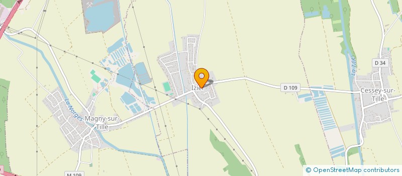 localisation de l'entreprise SCI LES CAROTTES  FAUVERNEY