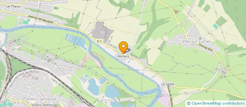 localisation de l'entreprise SCI LES CARRIERES  SAINT-LAURENT