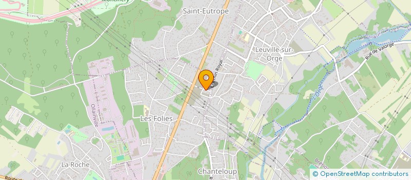 localisation de l'entreprise SCI LES CARRIERES à ST GERMAIN LES ARPAJON