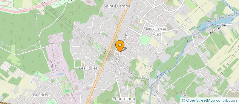 localisation de l'entreprise SCI LES CARRIERES  SAINT-GERMAIN-LES-ARPAJON