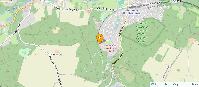 localisation de l'entreprise SCI LES CASSETTES  SAINT-REMY-LES-CHEVREUSE