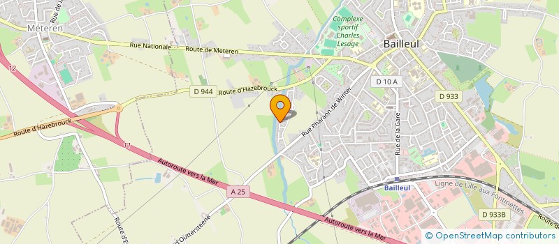 localisation de l'entreprise SCI LES CASTA à BAILLEUL
