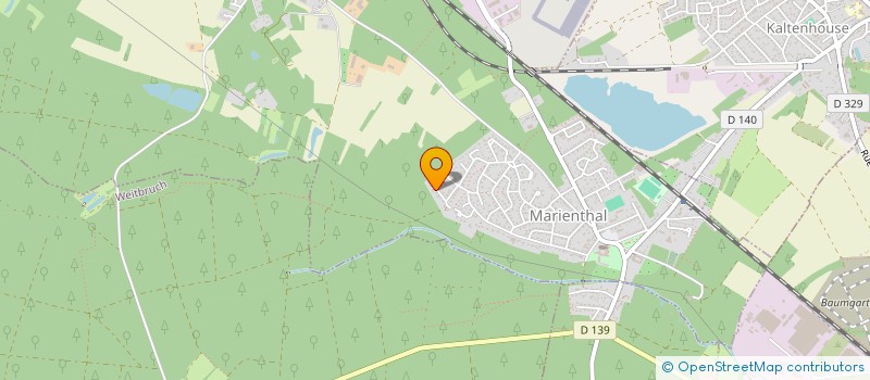 localisation de l'entreprise SCI LES CASTORS  HAGUENAU