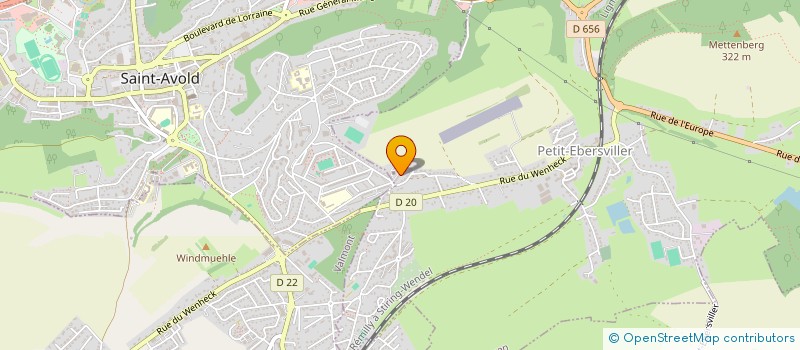 localisation de l'entreprise SCI LES CATACOMBES  MACHEREN