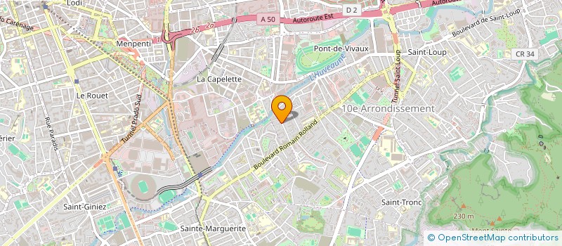localisation de l'entreprise SCI LES CATALANS à MARSEILLE