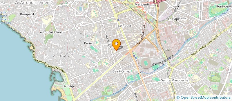 localisation de l'entreprise SCI LES CATALANS J2L à MARSEILLE