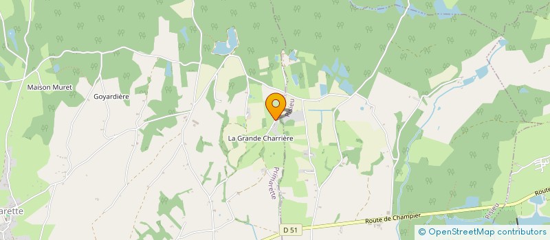 localisation de l'entreprise SCI LES CATALPAS  PRIMARETTE