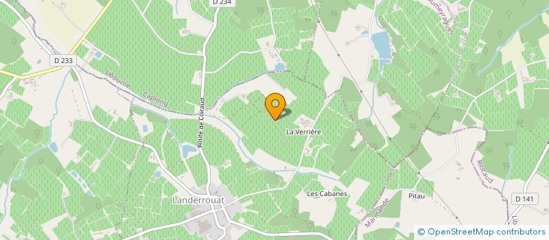 localisation de l'entreprise SCI LES CATHERINAUX  LANDERROUAT